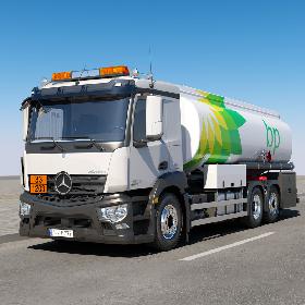 Mercedes Antos Tanker
